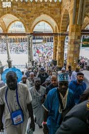 Pilgrims Performing Tawaf at the Holy Kaaba